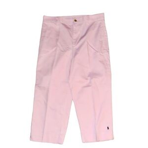 Vintage Ralph Lauren Sport Pale Pink Cropped Pants Women’s Size 10​